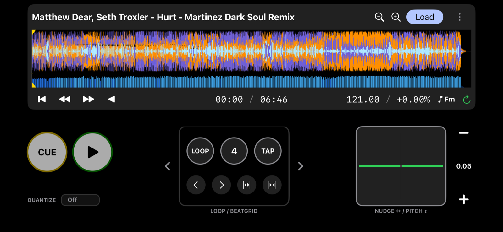 See the whole track at a glance.